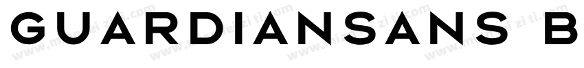 guardiansans bold字体转换